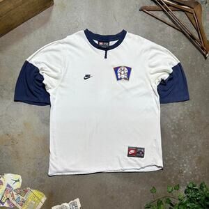 Vintage Nike Minnesota Twins Cooperstown Collection 3/4 Sleeve Tee Shirt Mens L